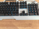 前行者（EWEADN）GX810真机械手感有线无线键盘鼠标套装游戏金属面板多媒体旋钮电脑电竞办公静音键鼠耳机三件套 金属灰【冰蓝光】有线旗舰版+机械宏鼠标+游戏耳机 实拍图