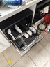 西门子5套嵌入式台式洗碗机  家用 易安装 高温除菌 加强烘干 原装进口 黑色 SK256B88BC 实拍图