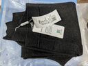 恒源祥抗寒100%羊毛裤加厚打底羊毛绒裤女士内穿冬季高腰男士保暖裤 1658加厚男裤/深灰 XL 175码 实拍图