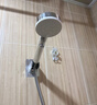Rosecret【德国】增压淋浴花洒喷头全套强劲家用多功能洗澡手持莲蓬喷头 【星光银】单喷头+1.5米防爆软管丨浴室浴霸带软管 硅胶出水孔密集大出水量畅享淋浴 实拍图