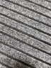 柏能条纹入户地垫门口地毯入户门脚垫进户门口地垫可裁剪120x180cm灰 实拍图