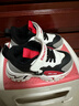 SNOOPY史努比童鞋男童运动鞋冬季短绒加棉跑步鞋保暖棉鞋3933A黑灰红28 实拍图