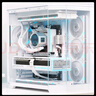 TCOMAS钛钽LX800 PRO 360白色一体式CPU水冷散热器 IPS双屏幕圆形方形 ARGB光效 支持intel/AMD 实拍图