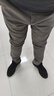 京东京造【加绒加厚】休闲裤男西裤子男士服装秋冬易打理西装裤男 卡其2XL 实拍图