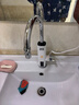 奥克斯（AUX）电热水龙头热水器加热水龙头快速热水变频恒温厨房下进水 【大屏数显】雪山白+漏保插头+万向喷头 实拍图