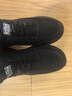 稻草人秋冬新款男鞋休闲鞋皮鞋男士跑步运动鞋轻质舒适 501 刺绣黑色 43 实拍图