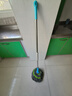 雅高 棉线拖把52CM金属杆115CM共1布旋转自拧水必卡锁拖把免手洗墩布 实拍图