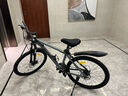 喜德盛（xds）山地自行车黑客350/旭日310 X6铝合金车架21速变速机械碟刹 旭日310石岩灰17寸 实拍图