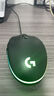 罗技（G）G102第二代游戏鼠标 RGB流光灯效鼠标 轻量化  游戏级8000DPI传感器 黑色 200-8000DPI 实拍图