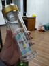 加厚商务玻璃水杯隔热双层玻璃杯茶水分离杯 经典盖千层中杯300ml1只 实拍图