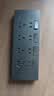 国际电工（FDD）86型扩展插座暗装厨房多孔转换器多功能带开关无线轨道插排 【灰色-28孔】向左扩展+独立开关  实拍图