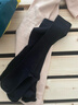 猫人女士袜子女【压力显瘦无骨袜】秋冬高弹防滑小腿袜女高筒袜2双 实拍图