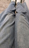 真维斯（Jeanswest）高腰阔腿牛仔裤女秋冬季新款加绒保暖直筒宽松垂感软牛仔拖地裤子 复古蓝【长裤】星空纹 L 【29-30】码 实拍图