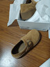 百丽（Belle）千层可颂质感勃肯鞋女款商场厚底增高休闲鞋E4S1DCM5 棕色 37 (235mm) 实拍图