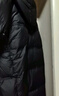 鸭鸭（YAYA）反季羽绒服男女同款冬季长款过膝加长加厚情侣款极寒外套新国标D 黑色-YE4B021271A S 实拍图