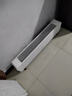 美的（Midea）石墨烯踢脚线取暖器家用电暖器浴室防水移动地暖气片大面积取暖神器全屋升温卧室 店长推荐款【石墨烯速热 居浴两用】机械式 踢脚线取暖器 实拍图