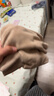 嘟嘟家宝宝裤子冬季男童长裤保暖女童休闲裤冬款儿童衣服童装 米色 90 实拍图