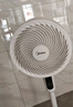 美的（Midea）【幸运草安睡1S】一级能效直流变频声控电风扇家用遥控卧室静音落地扇台式桌面抗菌大风力转页扇 实拍图