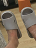 JOYTOUR旅行便携拖鞋可家用待客酒店防滑拖鞋洗澡居家拖鞋灰色44-45 实拍图