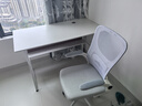 汤能优品电脑桌台式家用电竞游戏桌简约卧室书桌办公学习桌学生写字小桌子 【桌椅套装】暖白120CM+乳胶椅 实拍图