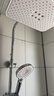 京东京造【国家补贴】钢琴师琴键恒温淋浴花洒全套装一体全铜淋浴器典雅银 实拍图