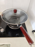 九阳（Joyoung）炒锅铁锅无涂层精铁锅炒菜锅炉灶通用32cm带盖CF32-C121 实拍图