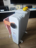 美的（Midea）【暖阳系列】取暖器/电热油汀/加热电暖器/立式电暖气/家用WIFI智能遥控防烫加湿恒温 HYW22KRB 实拍图