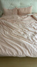 MIDO HOUSE铭都60支新疆长绒棉纯棉贡缎纯色床上四件套 云霜白1.8m床笠款 实拍图