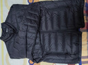 雪中飞男女立领秋羽绒百搭轻薄鸭绒立领修身轻盈隐藏式口袋 宝石黑|8086-男 XL 180/100A 实拍图