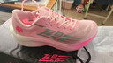 乔丹QIAODAN飞影PB4.0专业马拉松竞速跑步鞋碳板跑鞋运动鞋男 樱花粉/极光绿 -樱花 44.5 实拍图