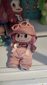 繁夏labubu娃衣4件套17cm拉布布衣服一二三代坐坐派马卡龙背带裤套装 实拍图