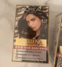 欧莱雅卓韵霜时尚染发霜#7.35(太空烟青)染发膏染发剂流行色 家用染发 实拍图