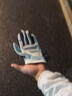 PGM 高尔夫手套 男士 高尔夫超纤布手套  左手单只 防滑颗粒 左手白色【1只】 22码 实拍图