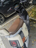 爱玛电动摩托车 辉腾长续航大电池高功率大空间高性价比电动车 茶白 实拍图
