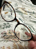 依视路（ESSILOR） 钻晶系列高清耐磨防蓝光近视超薄镜片专业配度数眼镜架男女镜框 现片2片装 来架加工 镜框+依视路A4防蓝光1.56现片 实拍图