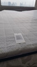 红豆乳胶床垫加厚记忆棉榻榻米抗压单双人家用宿舍床褥子床垫子 R白蓝（厚度约6cm） 150cm*200cm 实拍图