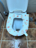 JAJALINEVA防水马桶坐垫夏季厕所坐便圈套四季通用家用马桶垫子 3个装 实拍图