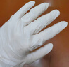 爱马斯一次性乳胶手套 100只/盒 乳白色TLFT 中号M码 实拍图
