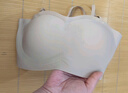 浪莎无肩带内衣女小胸防滑聚拢无痕粉底液隐形不透抹胸裹胸美背文胸罩 实拍图