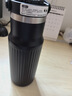 炊大皇316L不锈钢保温杯户外运动学生儿童水杯车载拎手650ml（运动黑） 实拍图