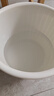 五月花脸盆水桶30cm3件套带盖加厚耐用宿舍泡脚家用储水桶洗衣洗车桶 实拍图