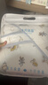 十月结晶婴儿抱被春秋棉襁褓宝宝产房包被四季通用薄夹棉 夏日海岸90*90 实拍图