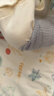 贝瑞加（Babyprints）宝宝连体衣纯棉婴儿衣服长袖爬服秋冬贴身哈衣四季内衣 小熊80 实拍图
