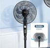 美的（Midea）电风扇落地扇家用大风量 远距强风电扇 立式轻音节能可定时降温 【超级爆款】7叶大风力35MA 实拍图