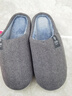 洁丽雅家居棉拖鞋男士2025新款家用秋冬季室内保暖大码抗菌防臭拖鞋女冬 深灰 【99%抗菌 二代升级】 42-43 【适合41-42码】 实拍图