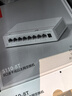 华为坤灵8口千兆交换机8口千兆电S110-8T以太网络网线分线器集线交换器小型家用企业级替代S100-8T 实拍图