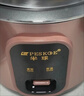 半球电饭煲家用老式 多功能便携宿舍小容量不粘内胆带蒸笼小型迷你电饭锅2-3-4人用 咖啡色不粘加厚胆(适用2-3人)下单配3件套 3L 实拍图