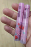 蜜丝婷2只装小草莓变色润唇膏 1.7g*2 保湿滋润中秋礼物 实拍图