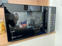 美的（Midea）空气炸微波炉烤箱一体机 800W变频  不锈钢腔体 智能解冻  低噪音23L（C2F1） 实拍图