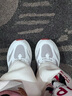 特步绝尘7复古女跑鞋运动鞋冬季网面透气轻便减震厚底老爹鞋休闲跑鞋 实拍图